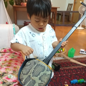 何気ない日でも歌があると笑顔になるね。の画像