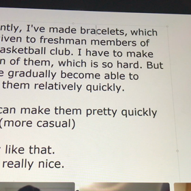 女子高生の英作文紹介と、早期英語教育についての画像