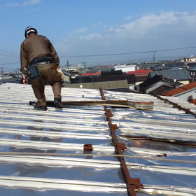 新潟県三条市の屋根外壁塗装リフォーム専門店遠藤組　強風で被害の画像