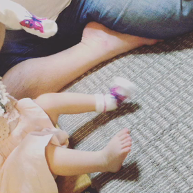 靴下履けるかなの画像