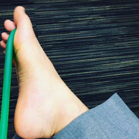 捻挫はこのリハ  ビリが重要ですの画像