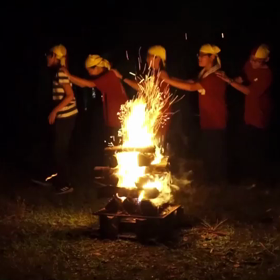 2019 Summer Camp キャンプ ファイアースタンツ動画の画像