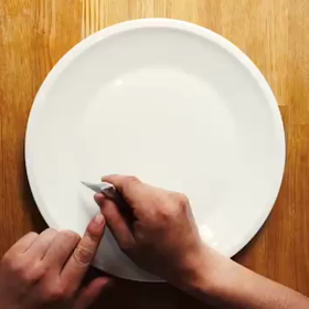 チョコペンプレート CMの画像