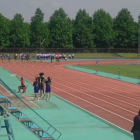 男子５年100m 田口愛音くん 優勝の画像
