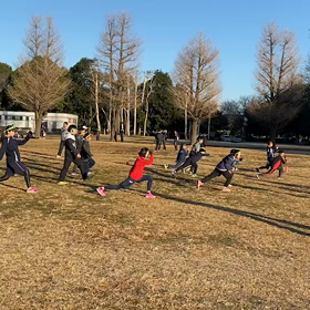 大股歩行 ①の画像