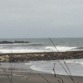 6月13日千葉北、東浪見の朝の波の画像