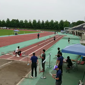 川越選手権走り幅跳び⑨の画像