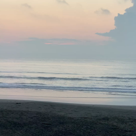 8月8日千葉北、東浪見の朝の波の画像