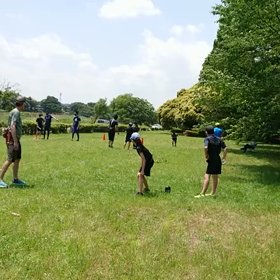 Ｂチームバトン練習22の画像