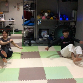 大人のマット運動クラスやってますの画像