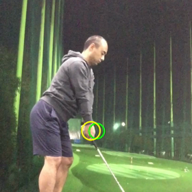 フルスイングの画像