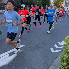 ハーフマラソン中、亡霊のように再び現れた右膝痛(O_O)の画像