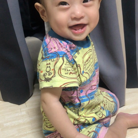 ✴︎7ヶ月14日✴︎息子のテンションの画像