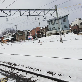 まさかの北陸線停止❗2018年2月19日（日曜日)の画像