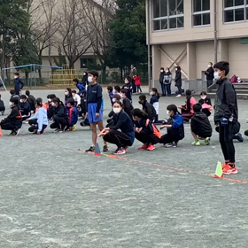 令和３年度最後の10色リレー⑲の画像