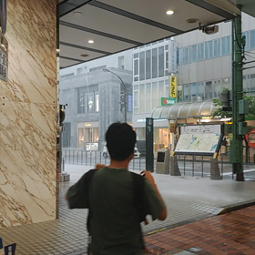 一時大雨警報の画像