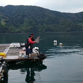 基地桟橋にての画像