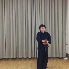 アナウンススクールで殺陣？の画像