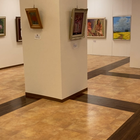 「友和会展」搬入、飾り付け完了！明日から！の画像