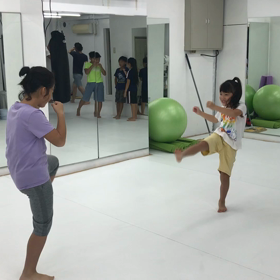 今日のキッズクラスの画像