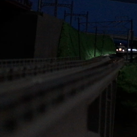 【動画】今夜の車窓から 489系の夜行運転 離合もの画像