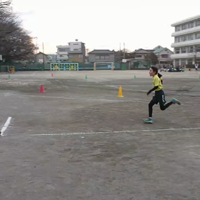 走り幅跳び練習女子①の画像