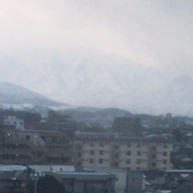 金山はまるでアルプスの画像