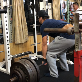 仲川さん昨日のデッドリフトの画像