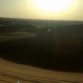 砂漠サファリの動画〜ドバイの画像