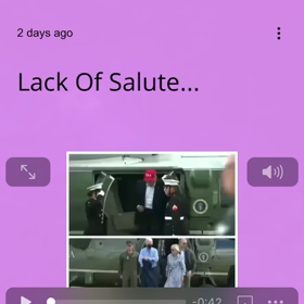 敬礼がないのは何故かの画像