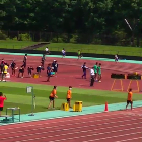 ５年女子4×100mリレー(橋本さんの大逆転劇)の画像