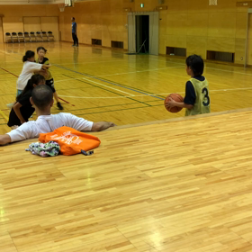 今日のバスケ練習(20190704)の画像