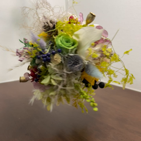 フラワーボールつくりました❧✿✿☙の画像