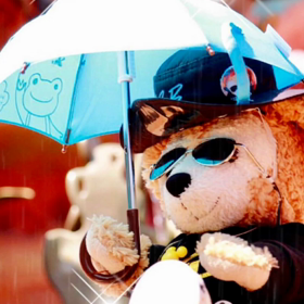 雨のディズニーリゾート♪の画像