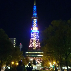 キラキラ夜景の画像