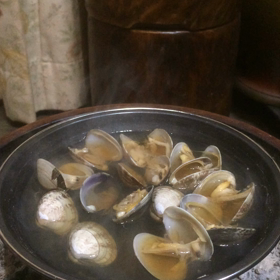 ボッチ酒蒸しの画像