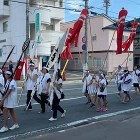 神輿渡御と山車！の画像