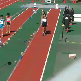 女子走り幅跳び予選⑥の画像