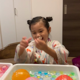 ヨーヨー釣り♡の画像