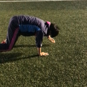 陸上部トレーニングの画像