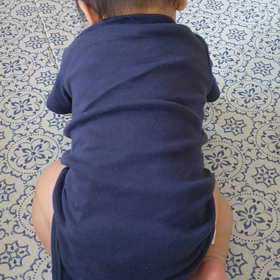 背中で語る。の画像