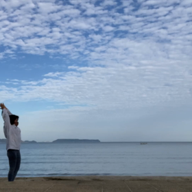 朝ヨガ♂️の画像