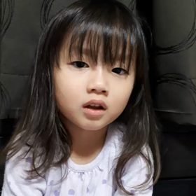 お客様の子供さん達からBirthdayメッセージの画像