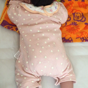 3m1d 頑張る後ろ姿！の画像