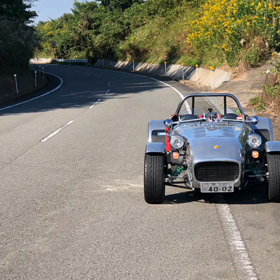 紀ノ川フルーツラインツーリング　ケータハムスーパーセブンの画像