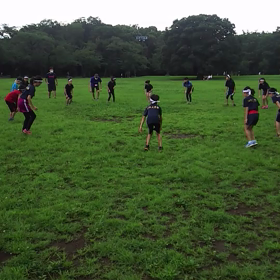 7月11日 航空公園練習準備運動①の画像