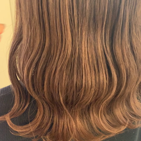 黒染め後のカラーの画像