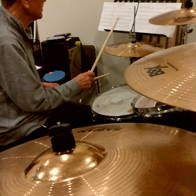 ドラムのミニコンサート(*^o^*)の画像