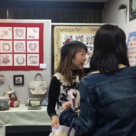 柴田明美パッチワークスクール作品展  動画解説の画像
