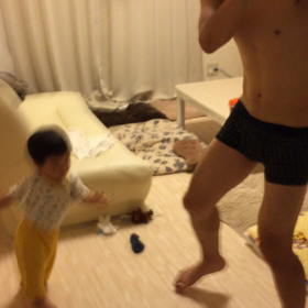 将来は野球選手？の画像